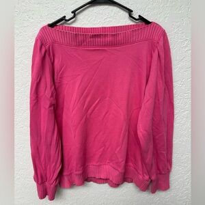 Cute Hot Pink Sweater from LOFT